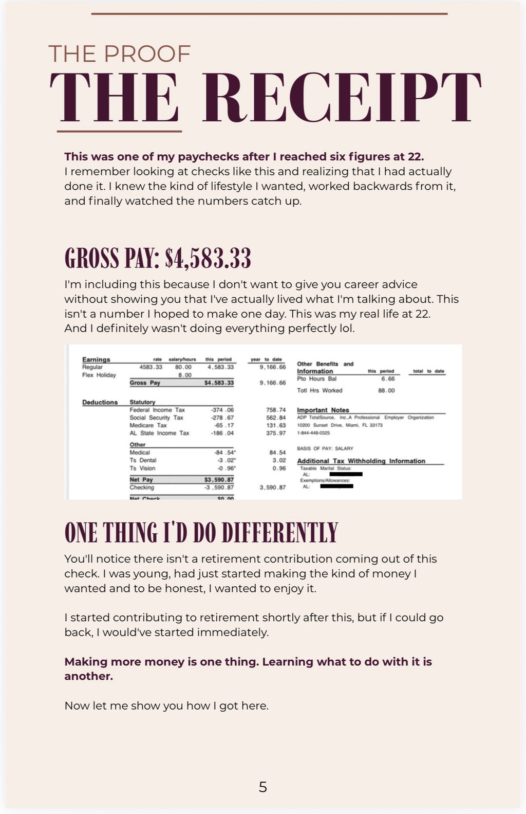 The Road to 6 Figures