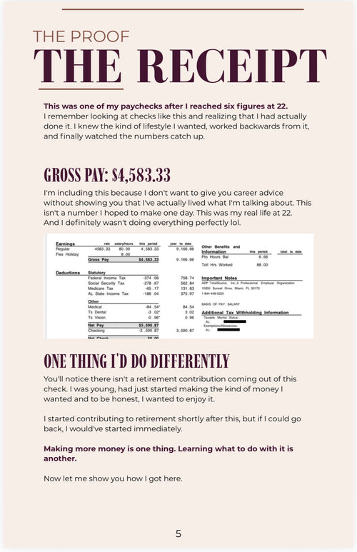 The Road to 6 Figures